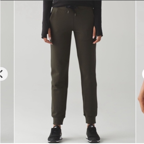 lululemon athletica Pants - Lululemon Ready to Rulu Olive Joggers
